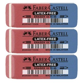 Faber-Castell 187040 latex-free eraser, for ink and lead, 7070-40