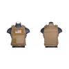 Lancer Tactical CA-302 Body Armor Vest with Mock Ballistic Style
