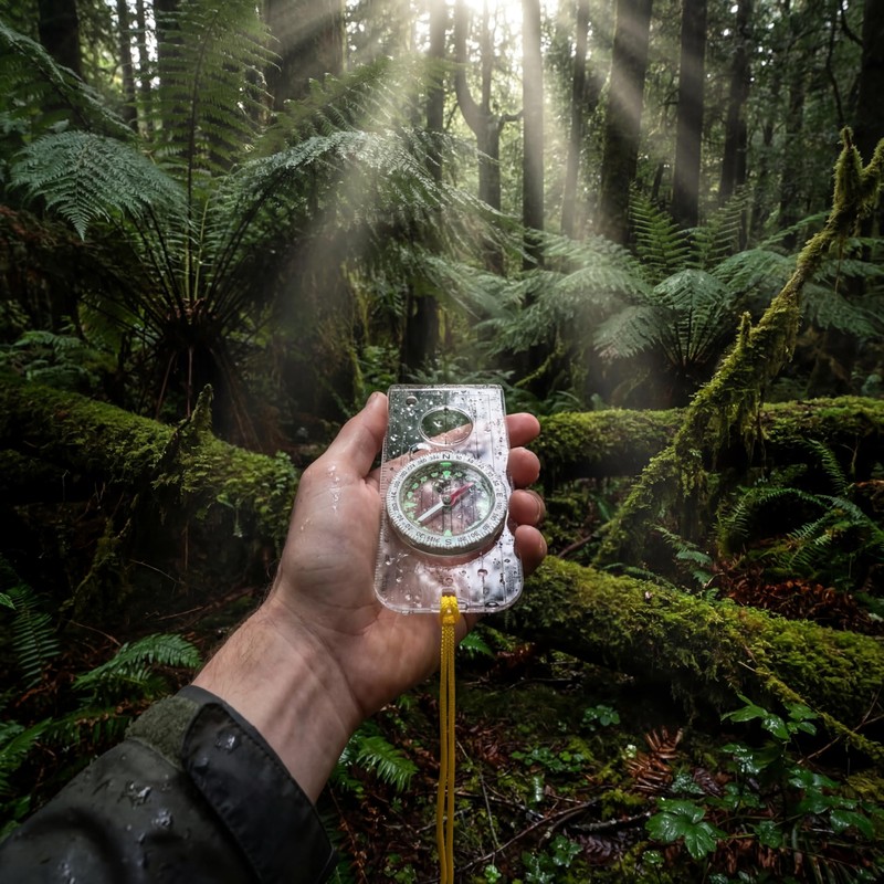 Navigation Compass Scout Compass Orienteering Compass Lightweight Hiking Compass with