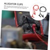 BUGUUYO Automotive Multimeter Test Cable Alligator Clips for Multimeter Sturdy