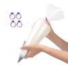 ilauke 100 Pack Cake Decorating Supplies 18 inch Piping Bags