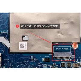 Cable de puerto de carga para Dell G15 5510 5515 5520 (13 pines)
