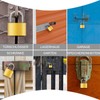 Diyife Brass Padlock 40 mm, Pack of 2, 6 Keys,