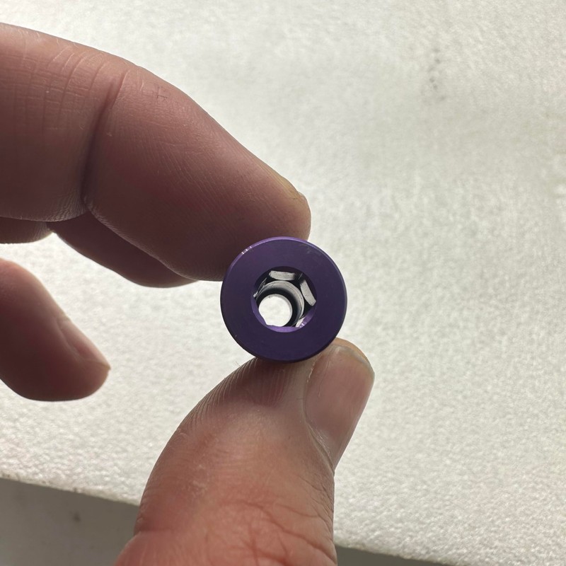 Rear Derailleur Bracket Axle Bolt for RD-R7000 RD-R7150 (Purple)