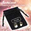 AXLUCE Earrings, Women's, 925 Silver, Ear Cuff, Hypoallergenic, Pearl, Silver