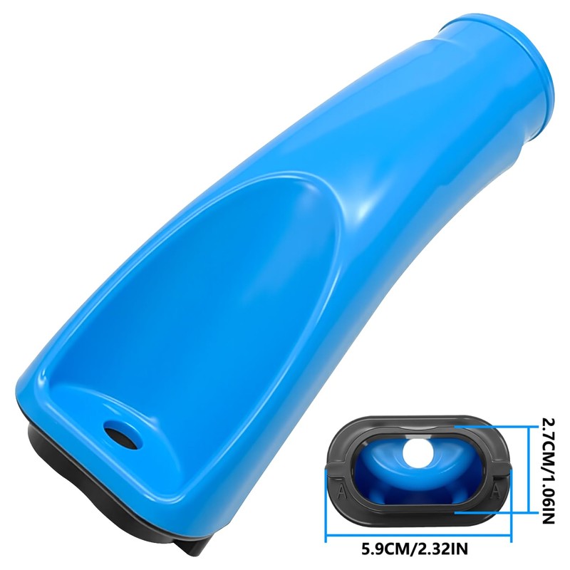 ZKTOOL Walnut Sandblasting Adapter, Engine Intake Manifold Valve Cleaning Adapter,
