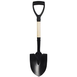 REDCAMP 27" Shovel for Digging, Garden Spade Tool with D-Handle, Manganese Steel Wooden Handel Spade Digging Tool,Beach,Sand Car Snow Shovel