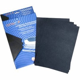 Genie 11187 Cover Sheets Cardboard A4 230 g/m² Suitable for All Binders 100 Sheets Black