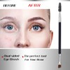 Duo Eye Brow Brush - Cepillo para cejas en ángulo
