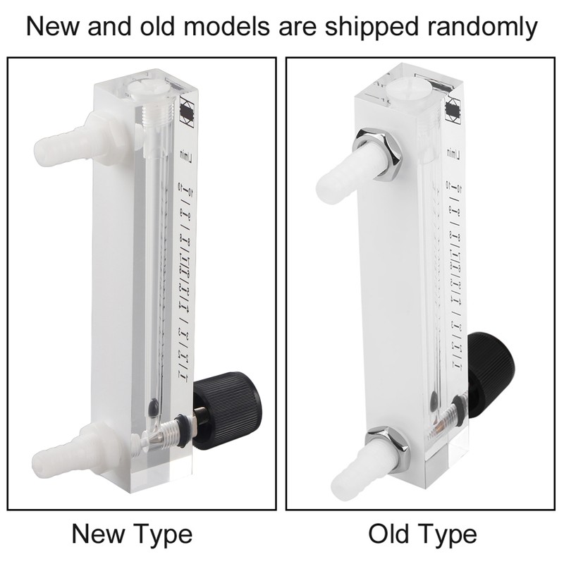 LZQ‑7 Flowmeter 1‑10LPM Flow Meter with Control Valve for Oxygen/Air/Gas