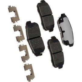 AUTO DN Rear Disc Brake Pad Set for Nissan Maxima 2000 2001 2002 2003 for Nissan Sentra 2002 2003 2004 2005-2006 for Infiniti G20 2002 for I30 2001 for Infiniti I35 2002-2004 1Piece