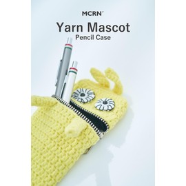 [macaroni edge] Macaroni Edge Yarn Pen Case, Goorome Pouch, Multi Case, Trinket Case, Pencil Case, Monster Ladies, Storage, Korean Goods, Handmade, purple, Pen Case