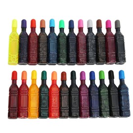 24 Colors Watercolor Pen Refill Kit, Washable Watercolor Pen Inks Art Supplies for Kids' Creative Projects Home Classroom Travel