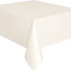 Unique Party Reusable Rectangular Plastic Tablecover (19 Colours) (One Size)