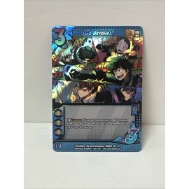 Go Beyond! Promo BT 1/1 Box-Topper - Universus - My Hero Academia CCG Foil Promo