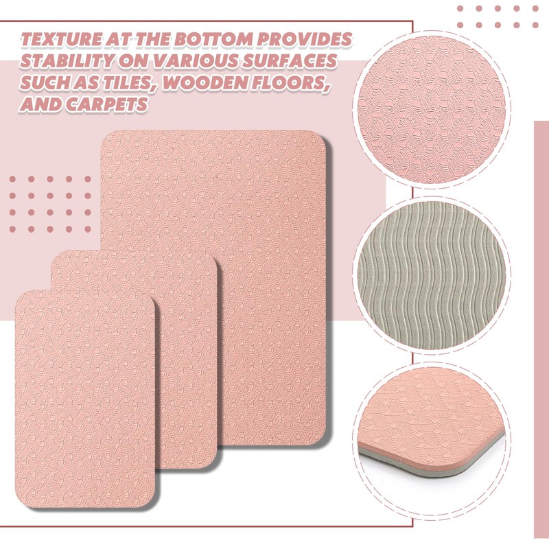 Drydiet 3 Pcs Sewing Machine Muffling Mat Pedal Mat Sewing