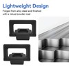 MXSAG 2PCS 90 Degree Rotating D Rings for Cybertruck Flat