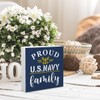 Proud Navy Family Decor Gifts for Navy Mom Dad Family