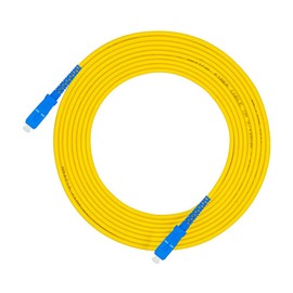 Jeirdus - Cable de fibra óptica SC a SC de 30 metros, 30 metros, cable de conexión óptico simple monomodo 9/125 SC-SC
