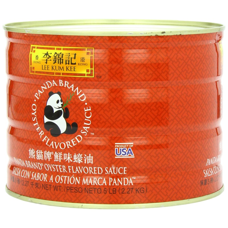 Lee Kum Kee Panda Oyster Sauce, 5 Pound