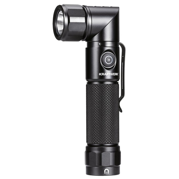 KRAFTWERK Torch LED Rechargeable Workshop Lamp with 90° Swivel Head