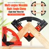 NS Juvyig Right Angle Clamp, Multi Angles Movable Corner Clamps,