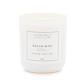 Jack Baker Candle Co. Best Man Candle, Made with Soy Wax and Essential Oils, Blood Orange & Bourbon & Cherry Fragrance, 16 oz.