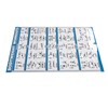60x90cm Workout Charts Clear Rugged Easy Reading Bodyweight Exercises Poster