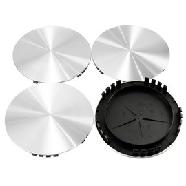 GTOWNWORKS 4 piezas OD: tapas centrales de rueda de 7.5 pulgadas para Chevy GMC Silverado Suburban Tahoe K1500 Escalade 1992-1999 tapas de llanta de 15 pulgadas, repuesto de cubierta central plateada