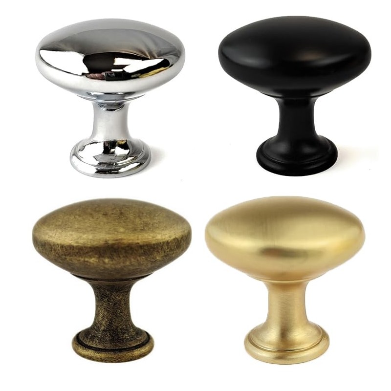 French Furniture Fittings Set of 6 Kitchen Cabinet Drawer Knobs