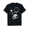 LPN Correctional Nurse Nursing Stethoscope Officer Women Men T-Shirt