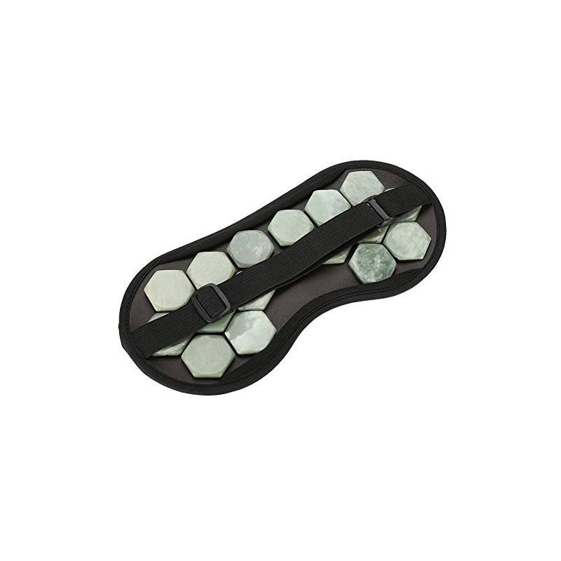 ZJchao Máscara para Dormir con Germanio y Piedra de Jade,