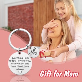 FINENIC Stocking Stuffers for women adults kids Christmas Gifts from teen girls boy for Mom from Daughter Son, Grandma Gifts for Her,Mom Birthday Gifts for Women Wife. Keychain for mom mother.