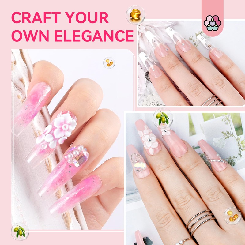 SAVILAND Acrylic Nail Kit with Drill: Professional Acrylic Nail Set