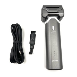 Cattre CTS-150 Men's Shaver 5-Blade Shaver with Cold Water Charging, Type-C Charging, Integrated External Blade/Inner Blades, IPX7, Waterproof Design, Compact