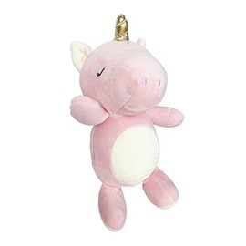 Peluche Sonaja para Bebé Unicornio Color Rosa