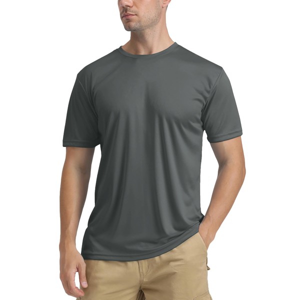 TACVASEN UPF 50+ Sun Protection UV Shirts for Men Dry
