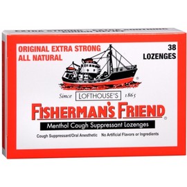 Fisherman's Friend Lozenges Original Extra Strong 38 Each (Pack of 3)