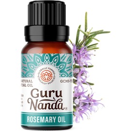 GuruNanda Rosemary Essential Oil - 100% Pure & Natural, Undiluted, Non-GMO - for Hair, Skin & Aromatherapy Diffuser - 15ML