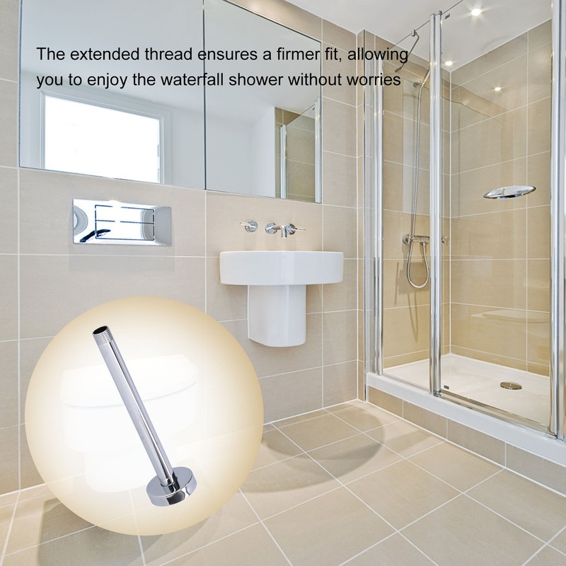 NPT 20MM Shower Arm 8 Inch Shower Head Arm Concealed