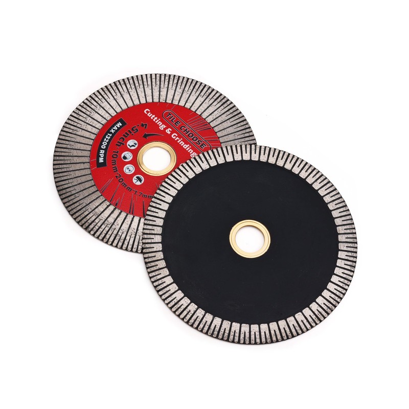 Solidure 2Pack - Diamond Porcelain Saw Blade, 4.5" Tile Blade