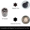 External Torx Plus Socket Set 6 Point EP Socket EP4,