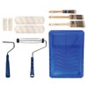 Vermeer Paint Roller Kit - 10-Piece All-in-One Plastic Tray with