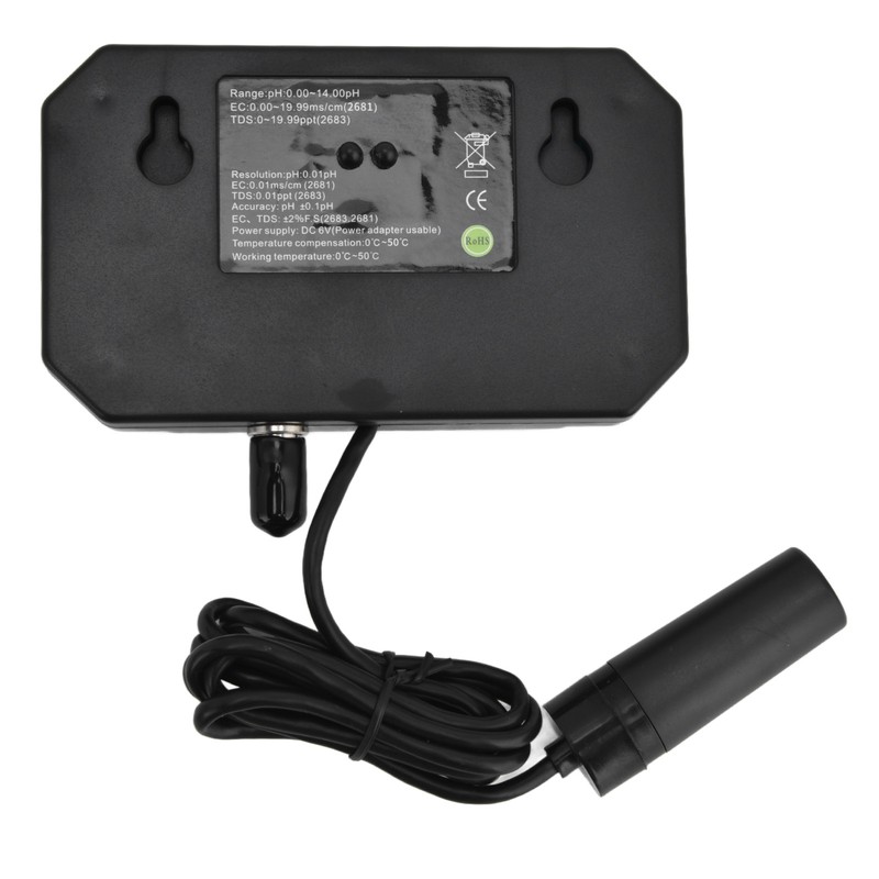 PH TDS Monitor LCD Digital Multifunctional Water Quality Analysis Tester