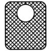 2 Pack Silicone Sink Protectors for Kitchen Sink, Trellis Pattern