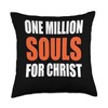 ONE MILLION SOULS FOR CHRIST I Believe in Jesus Throw