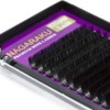 NAGARAKU Flat Lash Eyelash Extensions with 2 Bristles for Eye
