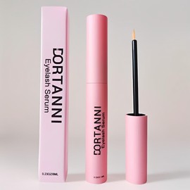 Dortanni Eyelash Serum- Achieve Longer, Thicker, and Fuller Lashes Naturally. Cruelty-free,Vegan, and enriched with enhancing, conditioning, volumizing ingredients | Dortanni