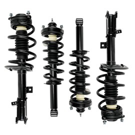 Torchtree 4 PCS Automotive Replacement Front and Rear Complete Strut & Coil Spring Assembly Shock Absorber for Ford F-250 F-350 Super Duty 2005 2007-2011 2013-2016 344370 * 2/349146 * 2