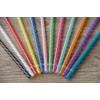 Dakoufish 12 Piece 7 Inch Reusable Plastic Thick Drinking Straws